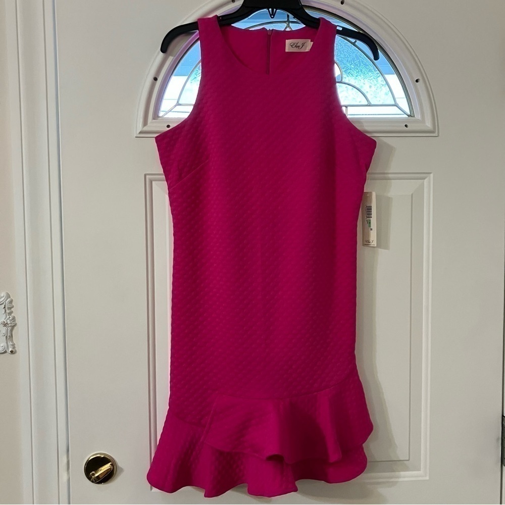 Ediza J hot pink career dress size 8
